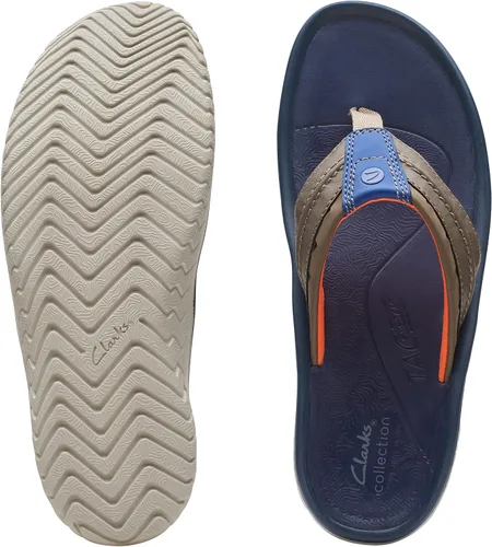 Vista 5 de Clarks Men's Wesley Post Flip-Flop