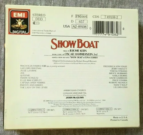 Vista 2 de Show Boat 1988 Studio Cast
