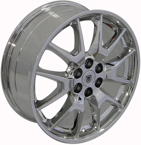 Vista 5 de OE Wheels CA12 - Llantas de 20 pulgadas para SRX Style 6 x 120 20 x 8 cromadas - Hollander 4709 (juego de 4)