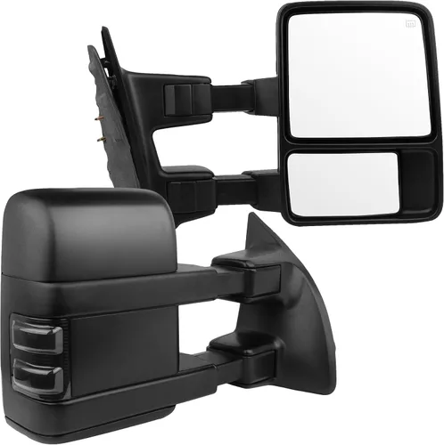 Vista 18 de Espejos de remolque aptos para Ford 1999-2007 para F250 para F350 para F450 para F550 Super Duty Truck 2000-2005 para Ford para espejos de remolque