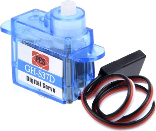 Vista 5 de YoungRC GH-S37D Micro 0.1 oz Mini Digital Servo, 5pcs