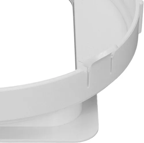 Vista 9 de Conector de manguera de escape de aire acondicionado, acoplador de CA ABS, accesorios de interfaz de conducto de escape de CA portátil, accesorios