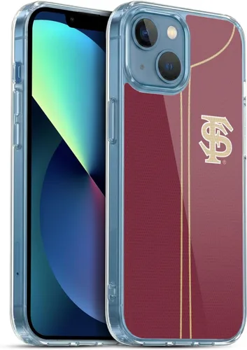 Vista 186 de Oficial Universidad Estatal de Florida FSU Soft Gel Case para iPhone de Apple 7 Plus/iPhone 8 Plus, Banner