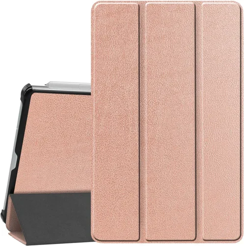 Vista 10 de Funda inteligente para Samsung Galaxy Tab S6 Lite de 10.4 pulgadas (modelos 2024/2022/2020), funda ligera con soporte triple y apagado automático