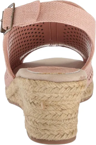 Vista 3 de Easy Street Stacy para mujer, Estampado de lino coloreado.