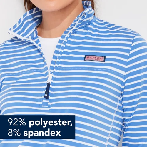 Vista 4 de vineyard vines Camisa a rayas Sankaty Shep para mujer