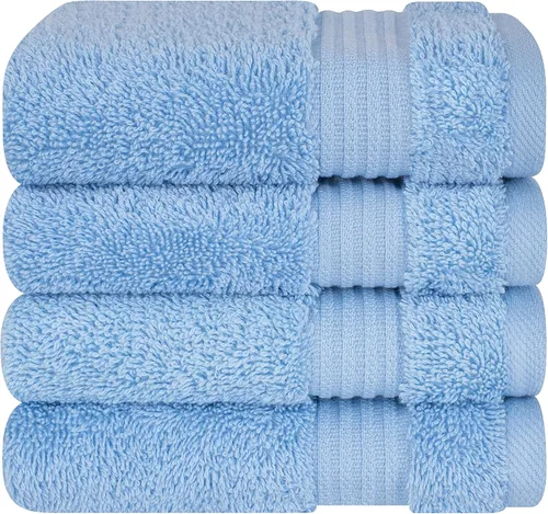 Vista 28 de Cotton Paradise Juego de 2 toallas turcas de 100 % algodón, suaves, absorbentes, de secado rápido, juego de 2 toallas de baño de 35 x 70 pulgadas