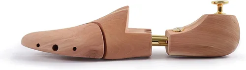 Vista 6 de CONSDAN Cedar Shoe Trees For Men Women USA Grown Cedar Wood, Adjustable Wood Shoe Tree, Crease Protector, 2 Pairs