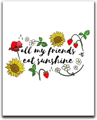 Vista 11 de Moonlight Makers Funny Wall Decor With Sayings, I Like People Who Smile When It's Raining, Funny Wall Art, Room Decor for Bedroom, Bathroom