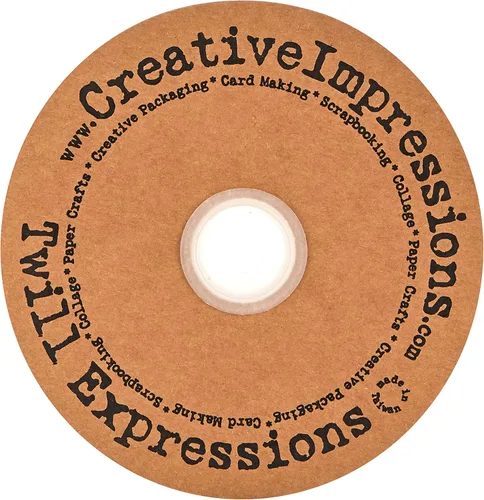 Vista 2 de Creative Impressions Regla antigua de sarga impresa, 25 yardas