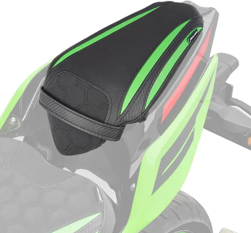 Vista 19 de Almohadilla de Asiento para Motocicleta Delantero Conductor Trasero Pasajero para Kawasaki Ninja400 Z400 2018 2019 2020 2021 2022 2023 2024 2025