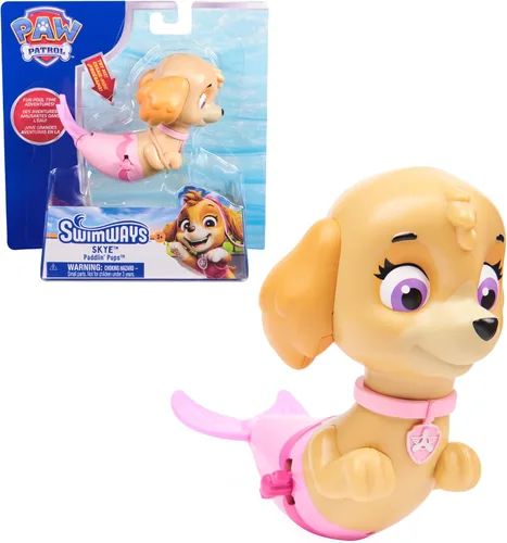 Vista 8 de [Usado] SwimWays Nickelodeon Patrulla Canina Chaqueta de vida para aprender a nadar aprobada por la USCG para niños, Skye Colorful Life Jacket