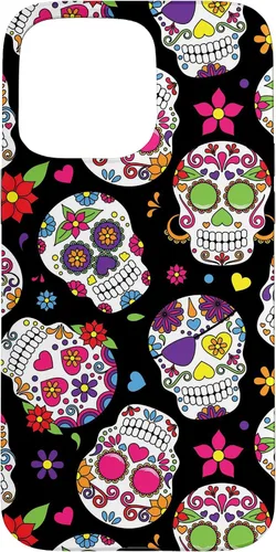 Vista 31 de Dead Sugar Skulls Case Sugar Skull Day of The Dead Case for iPhone 17