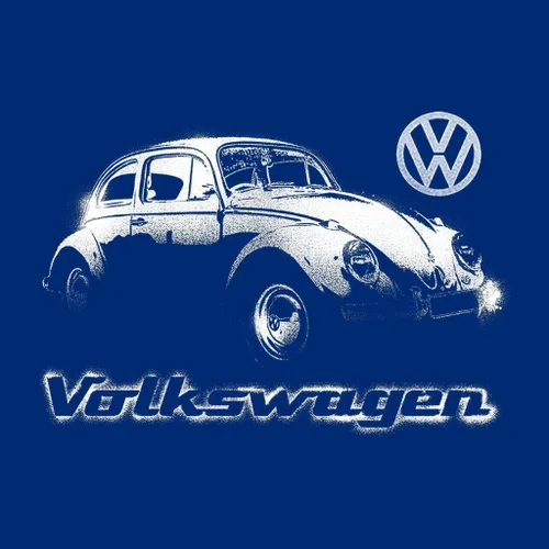 Vista 2 de Volkswagen Beetle Spray Paint Camiseta de mujer