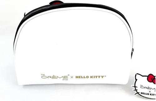 Vista 3 de The Crème Shop Hello Kitty Dome - Bolsa de viaje para maquillaje, color rojo