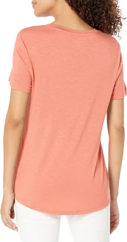 Vista 2 de GAP Camiseta de manga corta con cuello en V para mujer