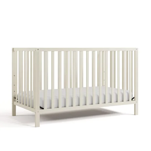 Vista 27 de Storkcraft Morningside - Cuna convertible 5 en 1, color verde oliva