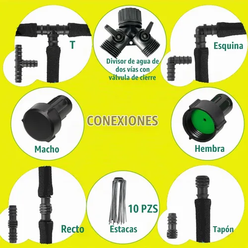Vista 3 de Cuckoo Manguera de remojo de 50 pies, paquete de 2 accesorios mejorados Standard Accessories