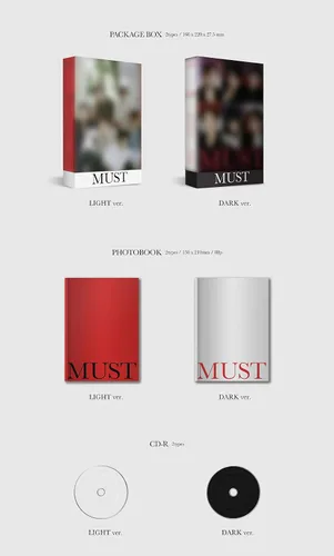 Vista 4 de JYP Ent 2PM - Must (Vol.7) Álbum (versión aleatoria) (VDCD6855)