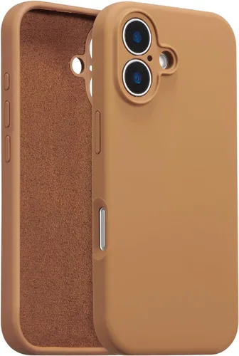 Vista 77 de Funda de silicona para iPhone Air, con [protección completa de la cámara] [forro de microfibra suave antiarañazos], funda de silicona líquida ultra