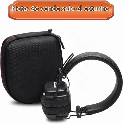 Vista 8 de LTGEM - Funda para auriculares compatible con auriculares Bluetooth inalámbricos Marshall Major V/IV/III/II, bolsa de almacenamiento de viaje