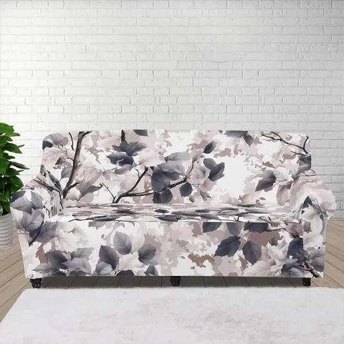Vista 142 de ZOUTAIRONG Fundas elásticas para sofá con estampado de ramas de camuflaje 3D para sofá, funda para muebles de un solo cojín, decoración del hogar u