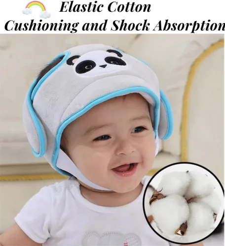Vista 2 de Protector de cabeza de bebé para caminar y gatear para niños pequeños, protección de seguridad, anticolisión, lindo parachoques de cabeza, almohada