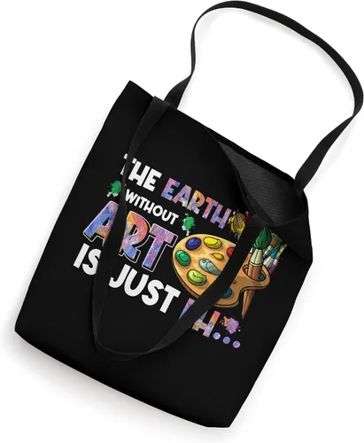 Vista 2 de The Earth Without ART Is Just EH Bolso de mano