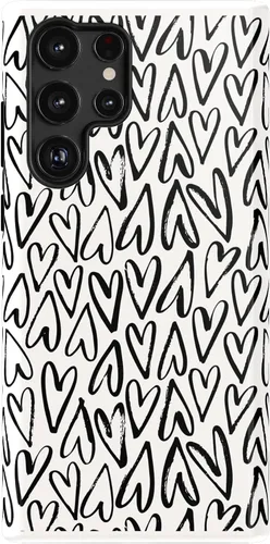 Vista 64 de Casely Funda para Galaxy S22 Ultra Todo por amor Orgullo Diseño protector delgado esencial de doble capa