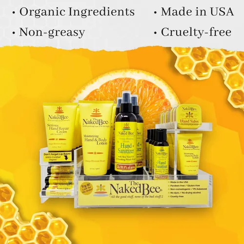 Vista 3 de The Naked Bee Crema de manos seria de coco y miel (8 onzas) Crema nutritiva intensiva para una mano más suave y más suave, humedad profunda