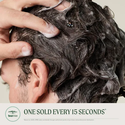Vista 10 de Champú especial de Tea Tree, Limpieza profunda, Refresca el cuero cabelludo, Para todo tipo de cabello, especialmente cabello graso