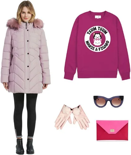 Vista 8 de BINACL - Chaqueta de invierno para mujer (7 colores, XS-XL)