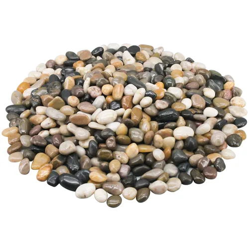 Vista 17 de Suministros para terrarios, piedras de río Virekm, guijarros ornamentales decorativos, piedras para paisajismo de jardín, grava de relleno