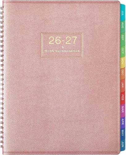 Vista 12 de Libro de citas 2026 – Agenda diaria por hora 2026, enero de 2026 a diciembre de 2026, 9 x 11 pulgadas, agenda 2026, agenda grande, libro de citas