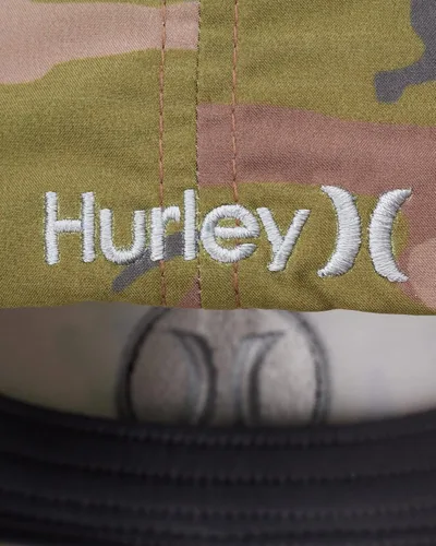 Vista 4 de Hurley Sombrero para hombre - H2O-DRI Super Icon Gorra elástica con ala curvada