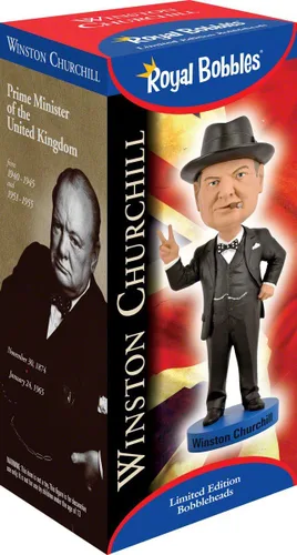 Vista 5 de Royal Bobbles Winston Churchill V2 Bobblehead