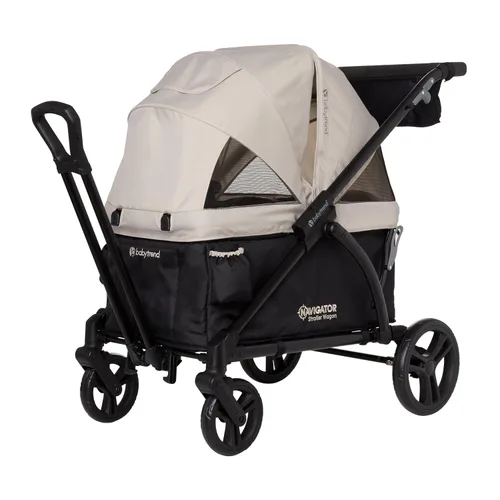 Vista 25 de Baby Trend Cochecito Vagón Expedition/Tour LTE 2 en 1, Azul Desierto