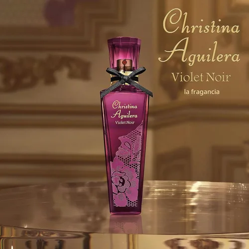 Vista 3 de Christina Aguilera Violet Noir Eau de Parfum para Mujer, 0.5 fl oz