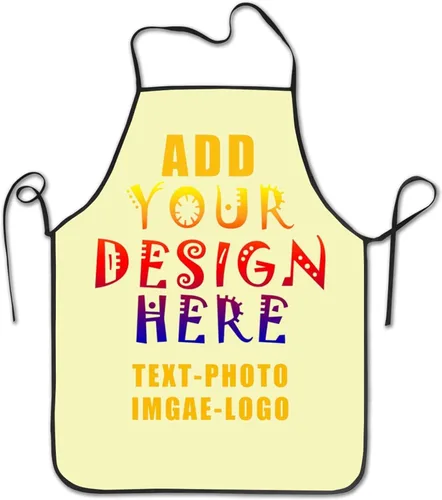 Vista 36 de Delantal personalizado personalizado para mujeres y hombres, delantales de cocina para cocinero, nombre personalizado, texto, logotipo, imagen
