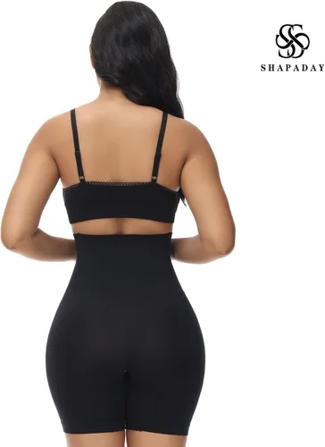 Vista 2 de Faja moldeadora para mujer, con control de abdomen, sin costuras, cintura alta, moldeador de muslos