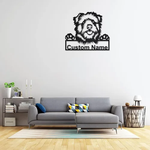 Vista 61 de zouwii Letrero de metal personalizado para perro Airedale Terrier Letrero de metal personalizado Airedale Terrier Airedale Terrier divertido