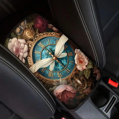 Vista 14 de Funda para reposabrazos de automóvil, ajuste universal para la mayoría de automóviles, SUV, camiones, sedán, patrón fresco, plegable, cómoda, Oso