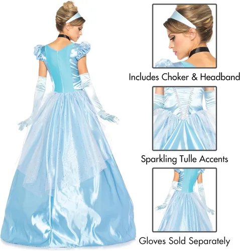Vista 2 de Leg Avenue Women's Classic Cinderella Costume