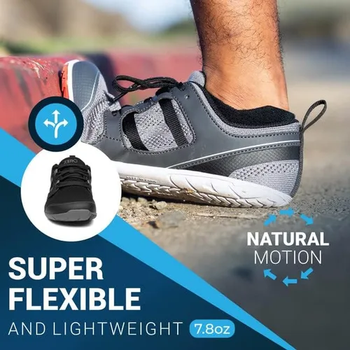 Vista 3 de Xero Shoes Zelen Zero Drop - Tenis de correr para hombre con plantilla extraíble