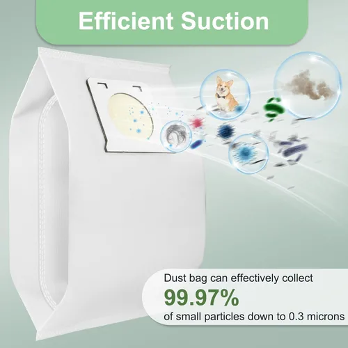 Vista 9 de IB600 HEPA Intuition Bolsa de vacío vertical para kenmore Intuition Vacuum