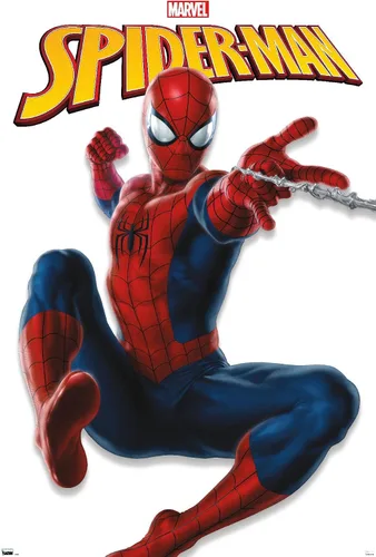 Vista 11 de Trends International Marvel Comics - Póster de pared de la serie Spider-Man, 22.4 pulgadas de largo x 14.7 pulgadas, versión enmarcada de madera