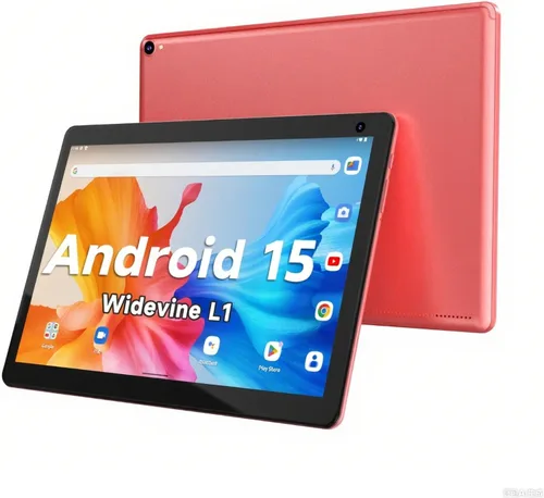 Vista 10 de COOPERS Tablet 10 pulgadas, Android 15 Tablet, 32GB ROM 1TB Expandir Tabletas de computadora, Procesador Quad Core 6000mAh Batería, Pantalla táctil