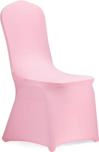 Vista 17 de Peomeise - 6 piezas de funda elástica de elastano para sillas, para bodas, fiestas, banquetes y eventos (negro, 6)