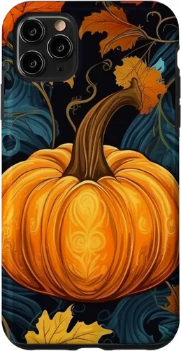 Vista 12 de Funda de calabaza de otoño para iPhone 11