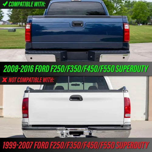 Vista 2 de USR 08-16 F250 F350 SUPERDUTY Luz Trasera – Juego de Luces Traseras (Izquierda + Derecha) Compatible con Ford F-250 F-350 F-450 Camioneta PickUp